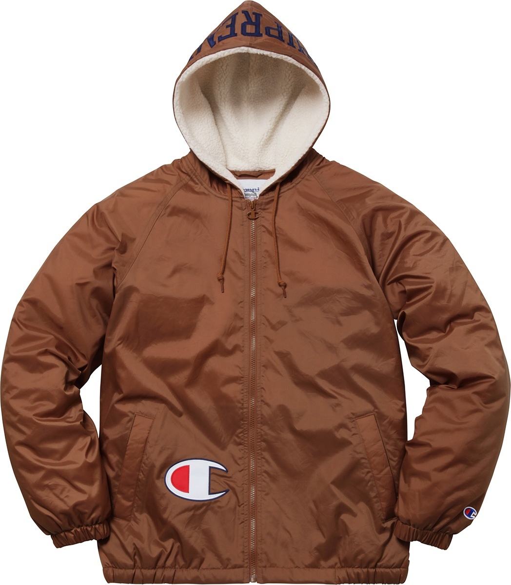 Supreme®/Champion® Sherpa Lined Hooded Jacket view 38
